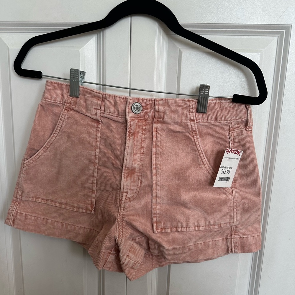 American Eagle Outfitters High Waist Pink Shorts